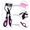 Eyelash Curler, 3 in 1 Lash Curler Kit with 5