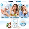 L-Theanine 400mg Supplement, 300 Softgels, L Theanine Softgels for Calm