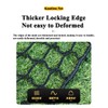 Black Safety Rope Net for Kids, Exterior Guardrail Net for
