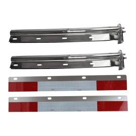 Mytee Products Mud Flap Hanger Set And CONSPICUITY STRIPS Replaces OEM 649-SL, RT25