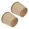 2PCS Fabric Lampshade Simple Lamp Shade for E14 Screw Candlestick