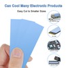 A ADWITS [ 6-Pack ] Thermal Conductive Silicone Pads, Soft