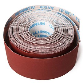 Emery Cloth Roll, 1mx95mm Multi-function Cloth Sandpaper Abrasive Flexible Cloth Sanding Paper for Contoured Surface & Curved Surface Grinding Polishing (80#)