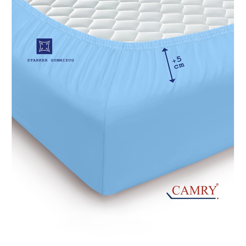 CAMRY Fitted Sheet 60 x 120 cm – 70 x