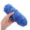 STOBOK Beginner-Friendly Chenille Yarn Knitting Crocheting Medium-Chunky Polyester Bulk Rolls