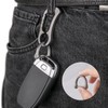TISUR Keyring Titanium Extra Large D-Ring Key Car Motorcycle Keychain