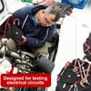 Saillong 2 Wire 30ft Magnetic Retractable Test Leads with Insulated