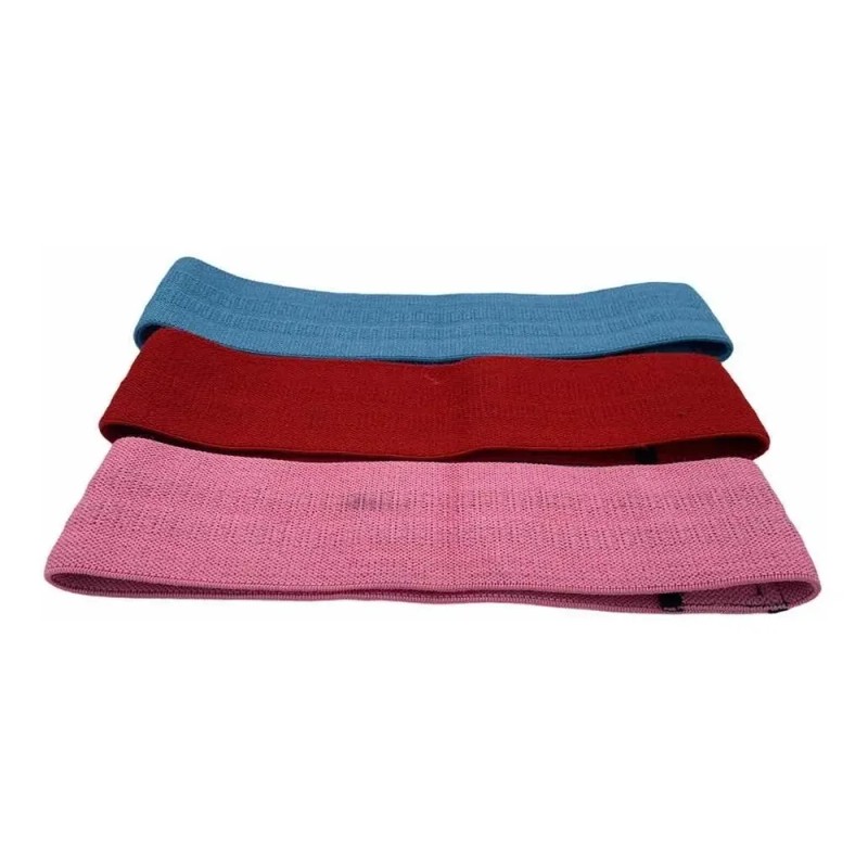 Bandas De Resistencia, Gluteo-pierna, Kit De 3, 3 Niveles