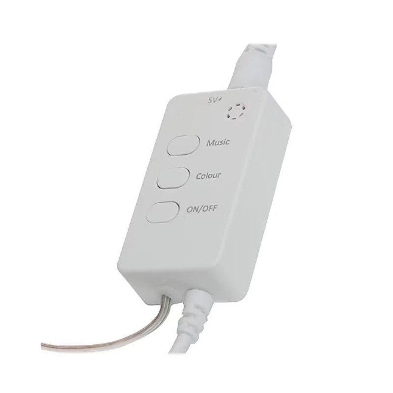 Vivitar Smart RGB Wireless 32 FT String Light, Multicolor (LBX1032100-NO