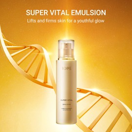 IOPE Super Vital Facial Moisturizing Lotion 5.07 FL. OZ. - Anti-aging & Wrinkle Repair Cream - For dry & sensitive skin, Korean skincare without Paraben