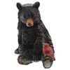 The Bridge Collection Black Bear and Cardinal Friend Figurine