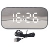 Alarm Clock Radio Portable Dimmer Control Dual Alarm FM Alarm