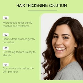 Suero de Crecimiento de Los Pelos, Tratamiento Avanzado de Crecimiento del Cabello,SéRum para el Crecimiento del Cabello, Tratamiento para MáS Gruesos