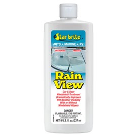 STAR BRITE Rain View Water Repellent for Glass Windshields - 8 OZ (088708)