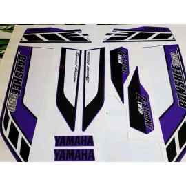 banshee yamaha banshee full graphics kit special edition  violet THICK AND HIGH GLOSS