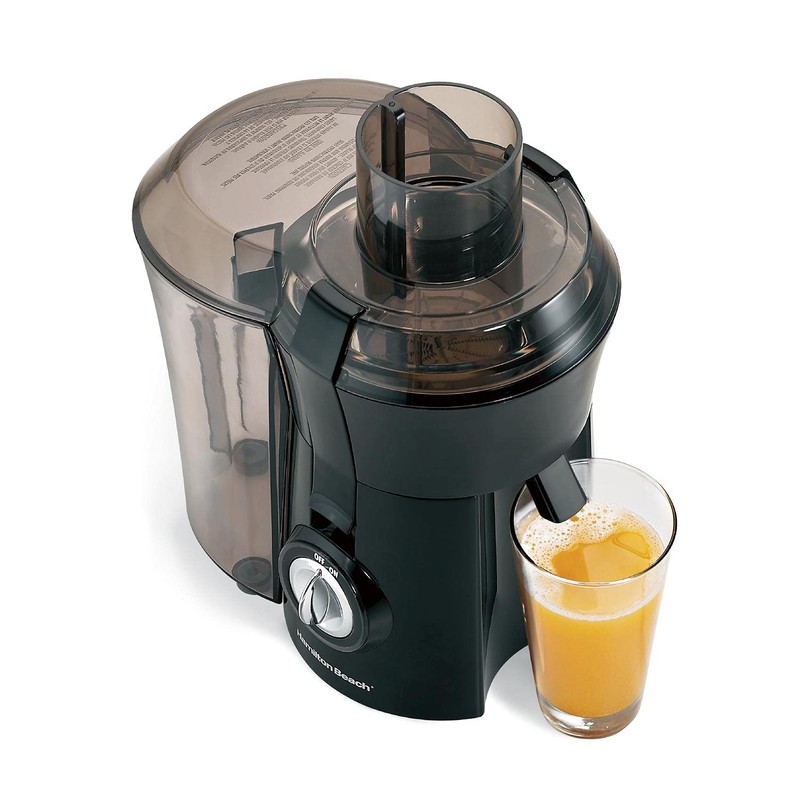 Hamilton Beach 67601 Big Mouth Juice Extractor, Black (Discontinued)