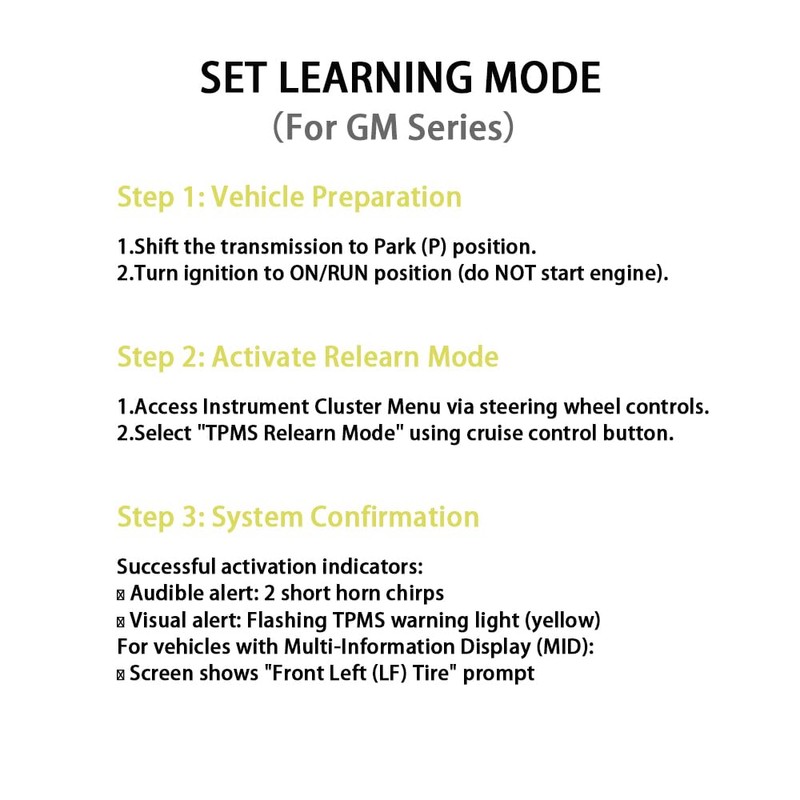 Super EL50448 Plus 2-in-1 TPMS Reset Tool for GM for