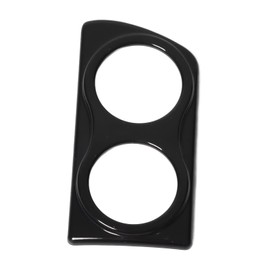 Pod Vent Outlet Panel, Vent Boost Gauge Pod Dasard Gauge Pod Dual Dasard Gauge Pod Vent Gauge Holder Gloss Black Replacement For Vl Astra H Vxr Mk5 D