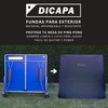 DICAPA Table Tennis Table Cover, Protective Cover for Folding Table