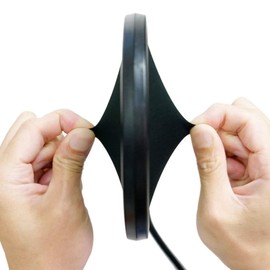 SD GAZER PF1 ポップガード ポップブロッカー ポップフィルター ボーカルレコーディング 宅録 レコーディング 配信用途 二重構造でクリアーな録音 ブラック