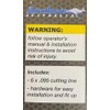 Archer Universal Mount Trimmer Head Replaces Shakespeare Push-N-Load 14547