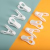EOGRFW Pack of 50 Hanger Clips, Strong Finger Clips, Finger