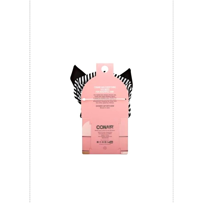 SHOWER CAP WITH BOW