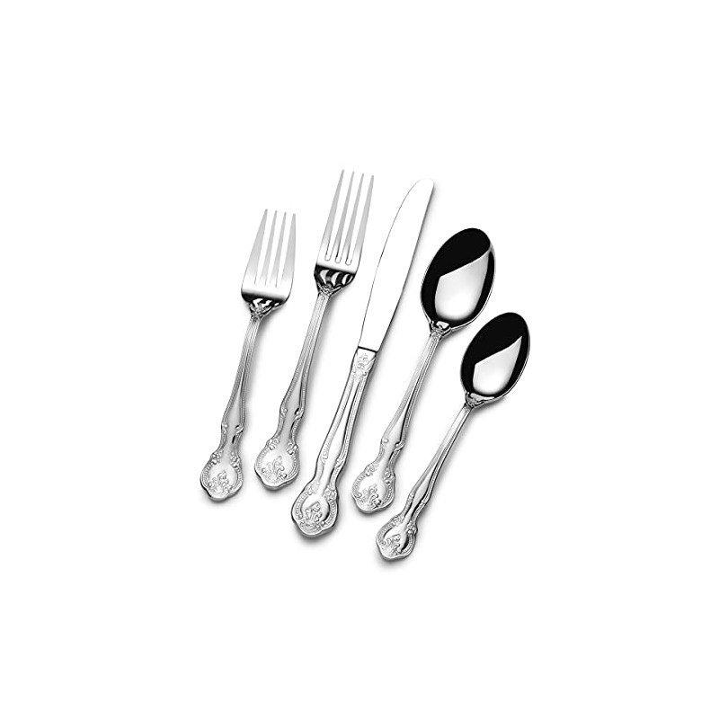St James St. James Napoleon Bead 18/10 Stainless Steel 65-Piece