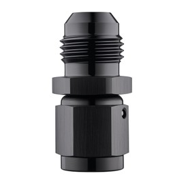 EVIL ENERGY AN Female Swivel to AN Male Flare Expander Fitting Adapter Aluminum Black 1PC