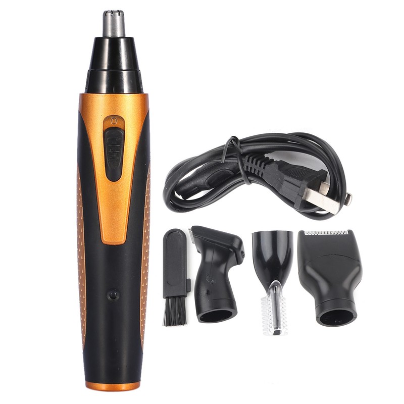 4 In 1 Rechargeable Men Nose Ear Temple Hair Trimmer