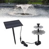Outdoor Solar Powered Water Pump Kit 4W Watering Pond Pump