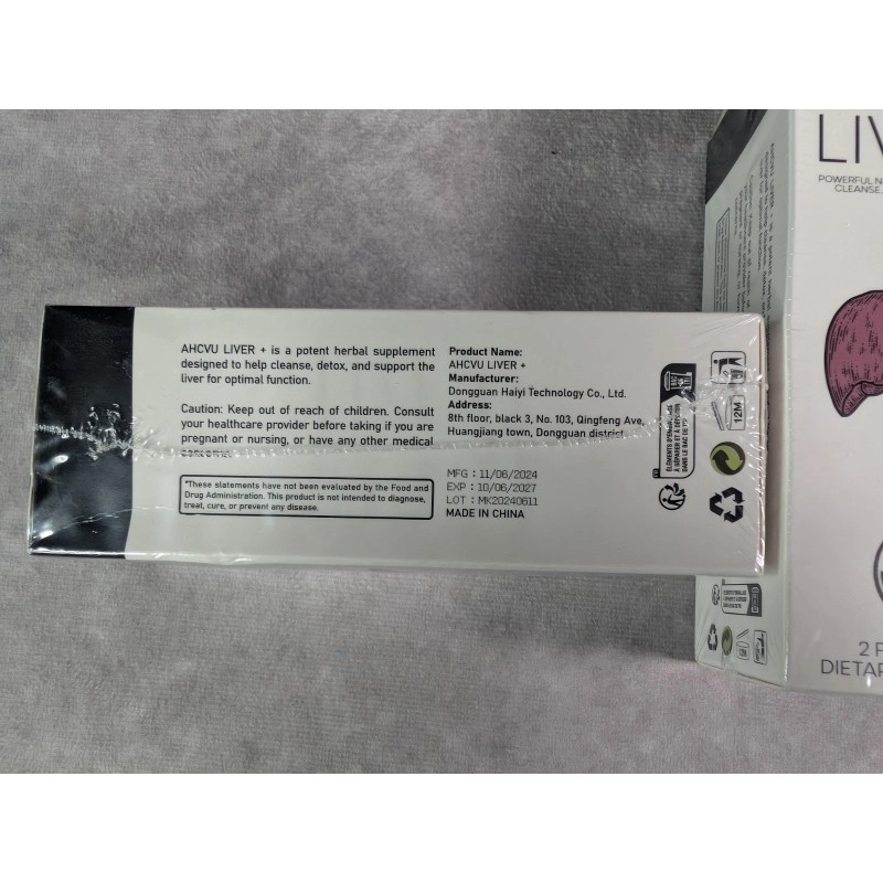 Ahcvu (2) Ahcvu Liver+ Detox Drops Organic Cleanse Support Liver