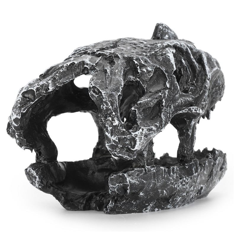 Resin Reptile Hide Cave Snake Skull Simulation Hideout Landscape for