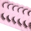 Lashes Natural Look False Eyelashes Wispies Short Faux Mink Lashes