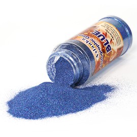 Aslanka 140 g Holographic Glitter Powder, Blue Glitter Powder, Glitter Powder, Colourful Iridescent for Nail Art, Epoxy Resin, Eyeshadow, Face, Crafts, DIY