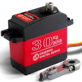 LJWRC DS3230MG 30KG Waterproof Metal Gear Digital Servo for 1/8 1/10 1/12 RC Cars (270 Degree)