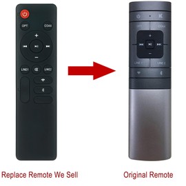 Replacement Remote Control RC1000W Applicable for Edifier S1000W Hi-Fi Bookshelf Speakers