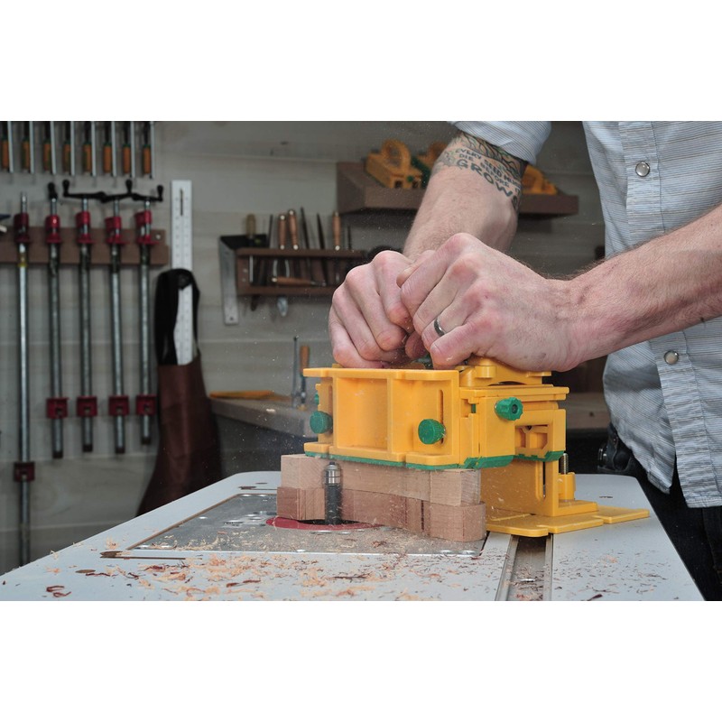 MICRO JIG GR-281 GRR-RIPPER Complete 3D Pushblock System, Yellow