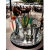 Premium Manhattan Cocktail Shaker with Strainer Stainless Steel 28oz 25cm