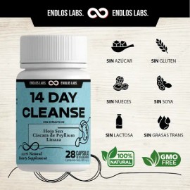 14 Day Cleanse Desintoxicación Avanzada Intestinal Colon (1)                                                                                          