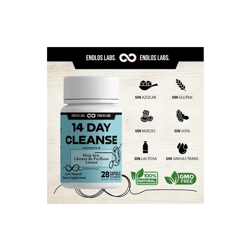 14 Day Cleanse Desintoxicación Avanzada Intestinal Colon (1)