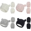 DRESHOW Unisex Baby Beanie Cap, Cute Bear Beanie with Earflaps