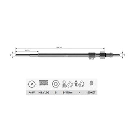 4 Pcs Heater Glow Plugs Intended For FIAT Bravo, Tipo, Idea, 500L, 500X, Freemont, Grande Punto, Linea, Punto Evo, Sedici 1.6 D, 2.0 D Multijet, 1.6 JTD, 2.0 JTD 55200755, 1214334 - AUTORCE