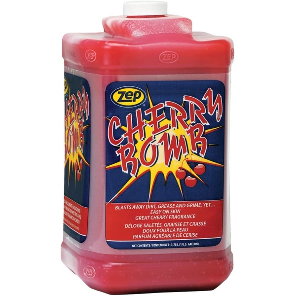 Zep Cherry Bomb Hand Cleaner 1 Gal 95124 (Pack of 2) The Go-to for Mechanics