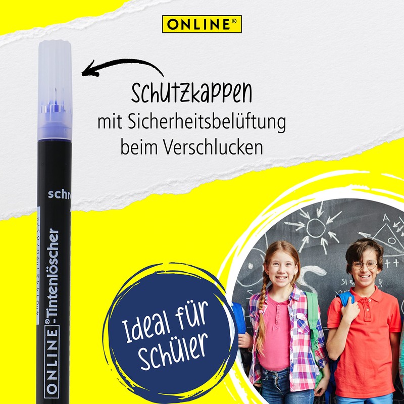 Online Value Pack 6 x Ink Erasers for Erasing and