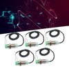 5 Pcs Proximity Sensor 2 Wire Normally Open 10mm Detecting
