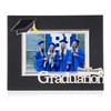 LASODY MDF Graduation Picture Frame with Cap and Certification -