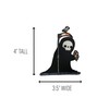 Randy Otter Artist Iron On Embroidered Patche Applique (Grim Reaper