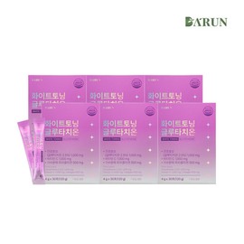 Barun 건강한약속바른 바른 저분자 화이트 콜라겐 글루타치온 180포(6개월분) / 엘라스틴 Healthy Promise Right Low Molecular White Collagen Glutathione 180 Packs (6 Months Supply) / Elastin