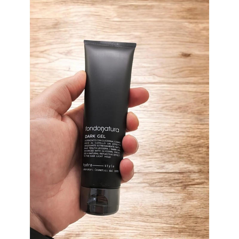 Fondonatura Dark Gel 100ml - Black Gel for Grey Hair,